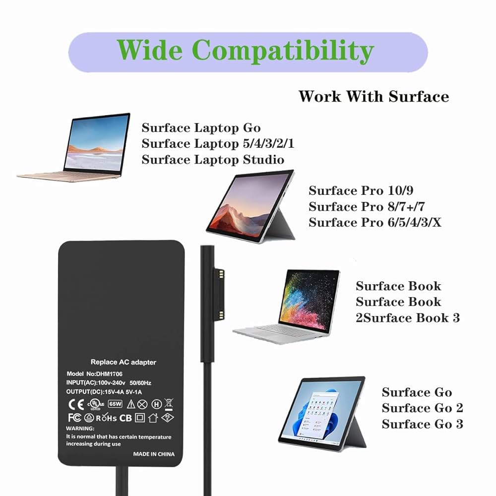 Microsoft Surface ACアダプター 15V 4A surface1800-1.jpg